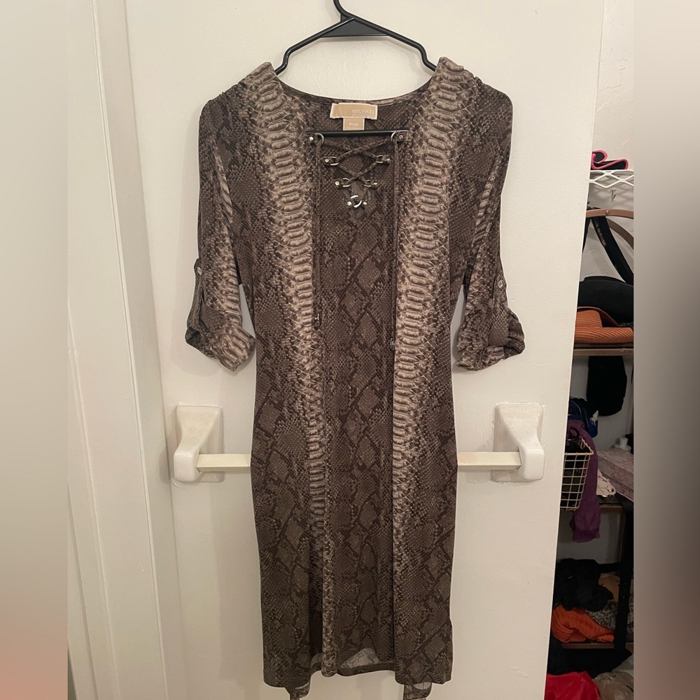 Michael kors snakeskin